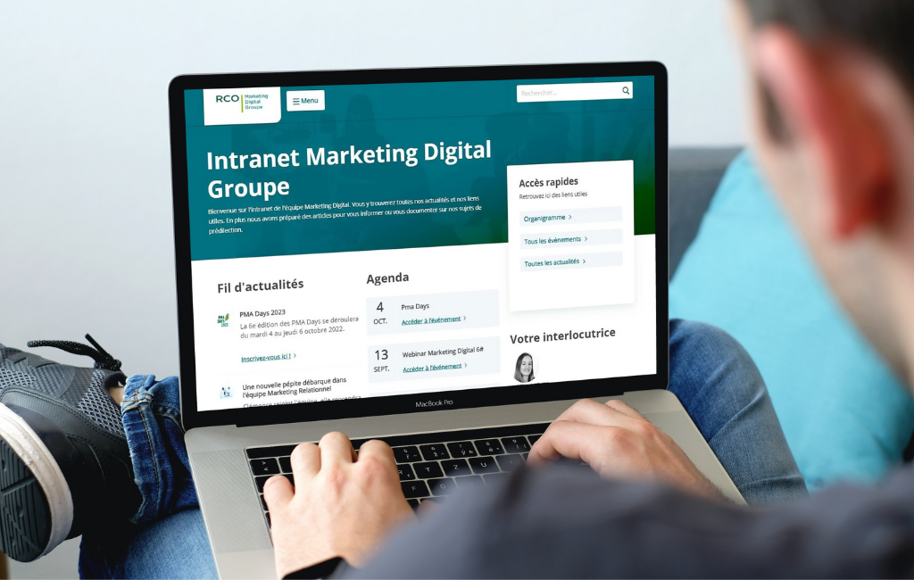 Intranet Marketing Digital Groupe
